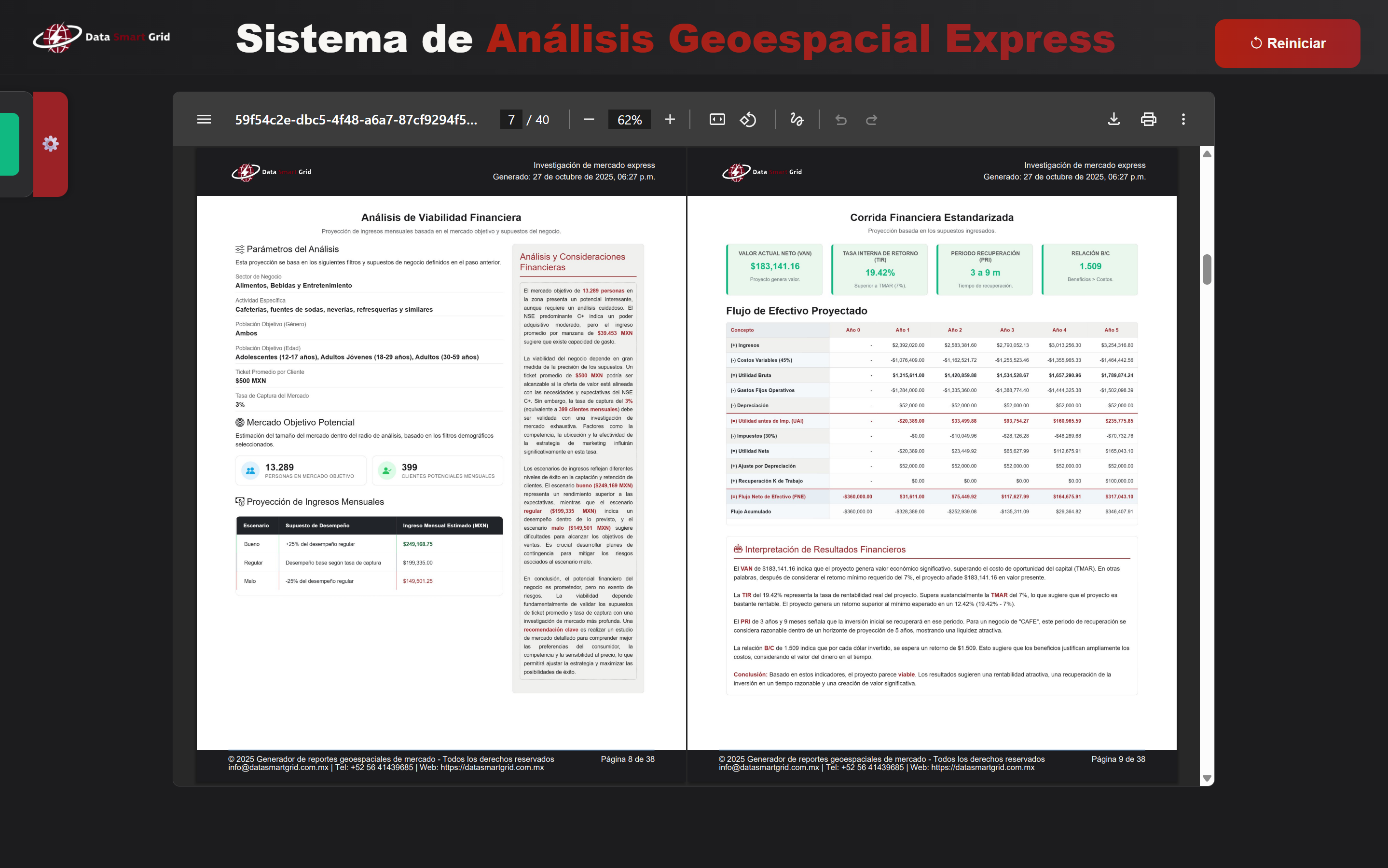 Ejemplo de Reporte PDF